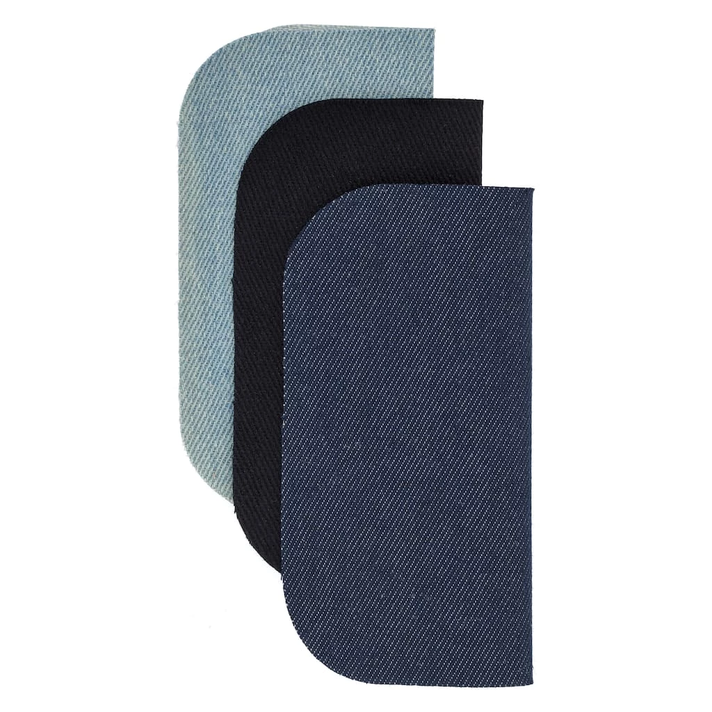 Best reviews of βοΈ 24 Packs: 3 ct. (72 total) Assorted Denim Patches by Loops & Threads™ π - Image 3