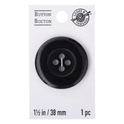 Top 10 🧨 1.5" Black Button by Loops & Threads™ ⌛