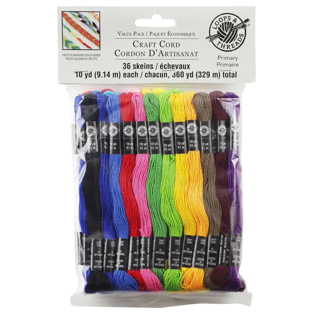 Cheap π₯ Primary Craft Cord by Loops & Threads™, 36ct. π - Image 2