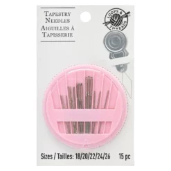 Deals β€οΈ 12 Pack: Hand Tapestry Needles Compact by Loops & Threads™ β