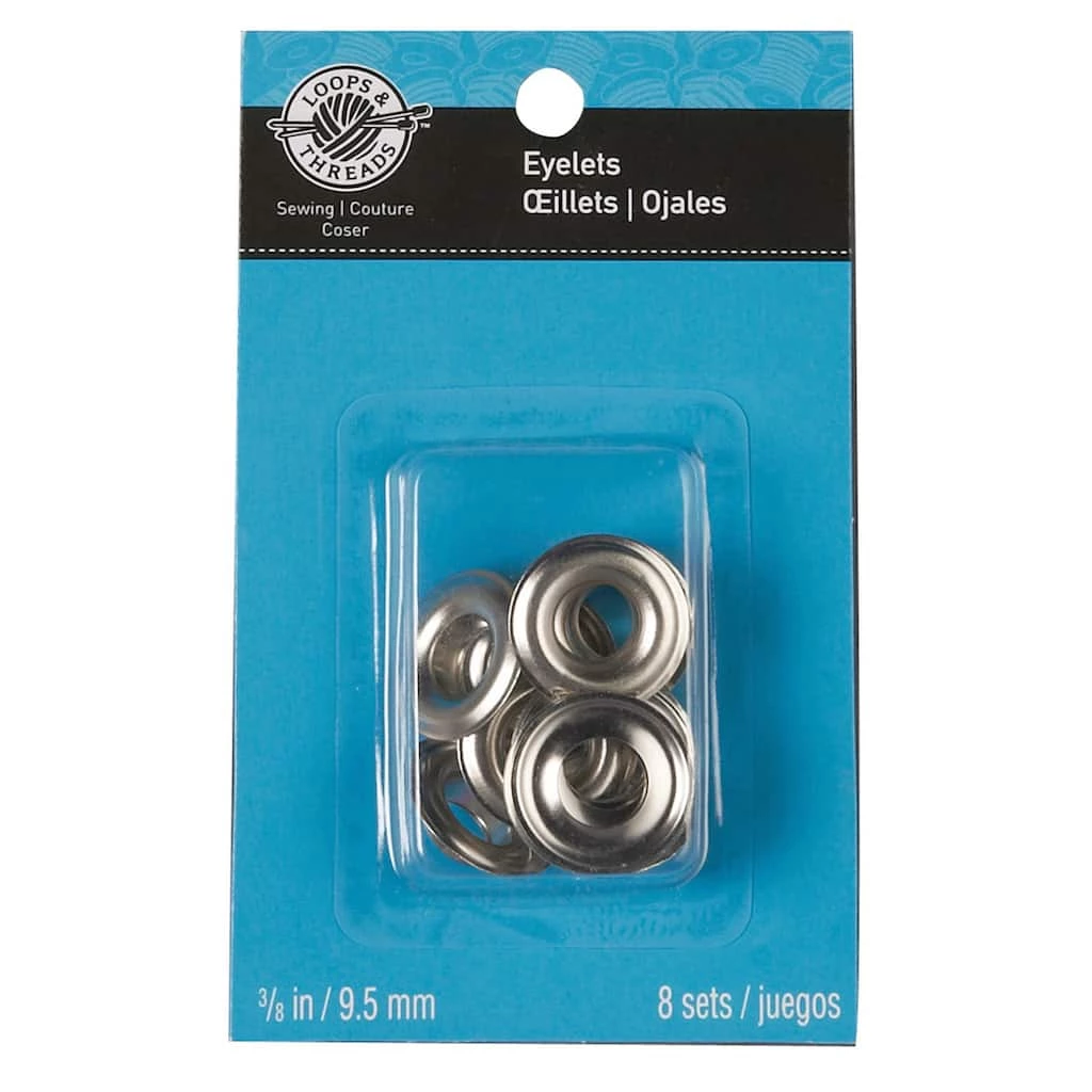 Coupon π Loops & Threads™ Eyelets, 3/8" π - Image 3
