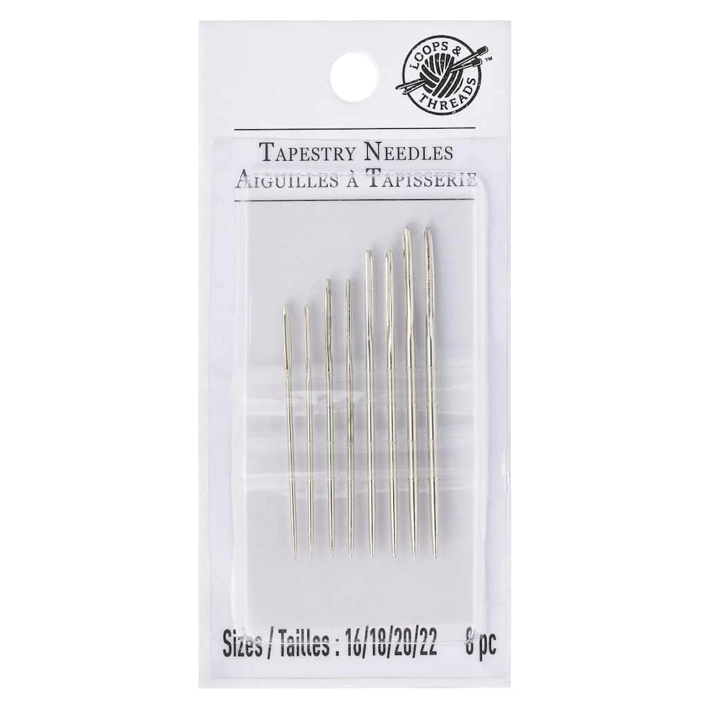 Best reviews of β¨ 18 Packs: 8 ct. (144 total) Tapestry Needles by Loops & Threads™ π