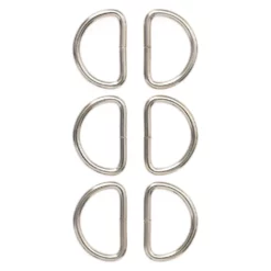 Best Sale 💯 Loops & Threads™ Metal D-Rings, 3/4" 💯