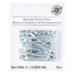 Outlet ✔️ Loops & Threads™ Quilter's Safety Pins, Silver, 2" 💯