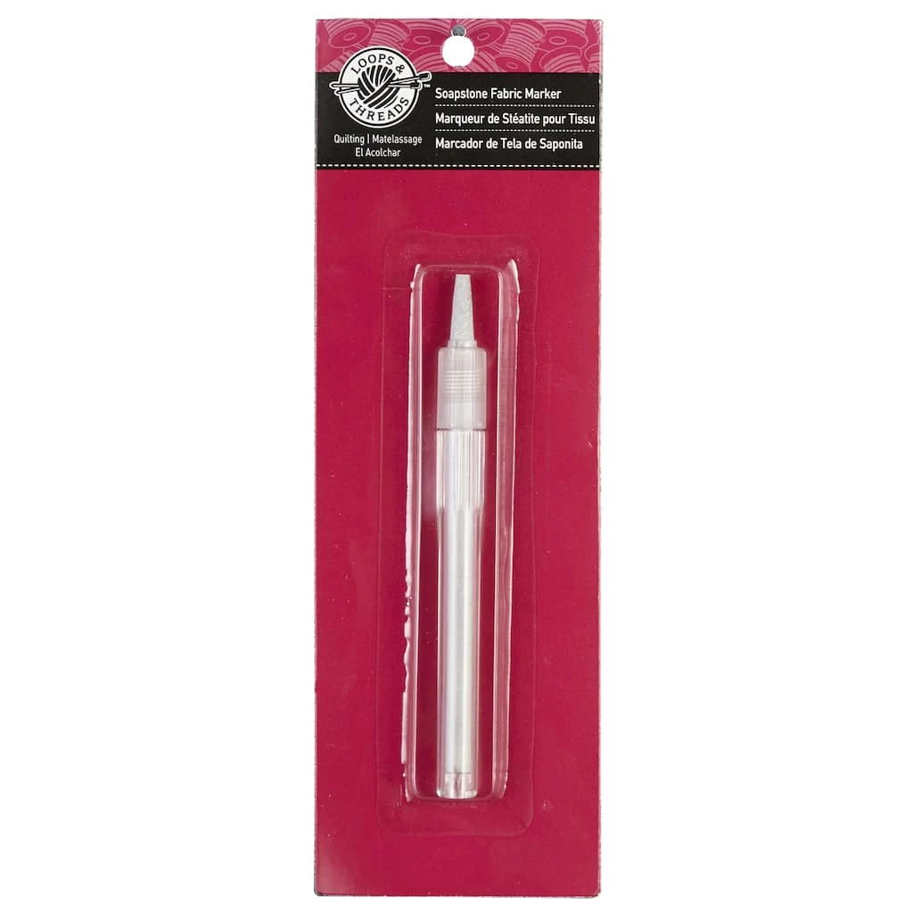 Buy β¨ 12 Pack: Soapstone Fabric Marker by Loops & Threads™ π - Image 2