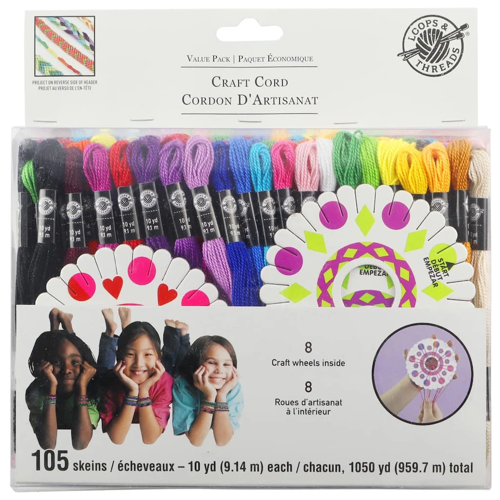 Best reviews of π 12 Packs: 105 ct. (1260 total) Craft Cord Value Pack by Loops & Threads® π - Image 2