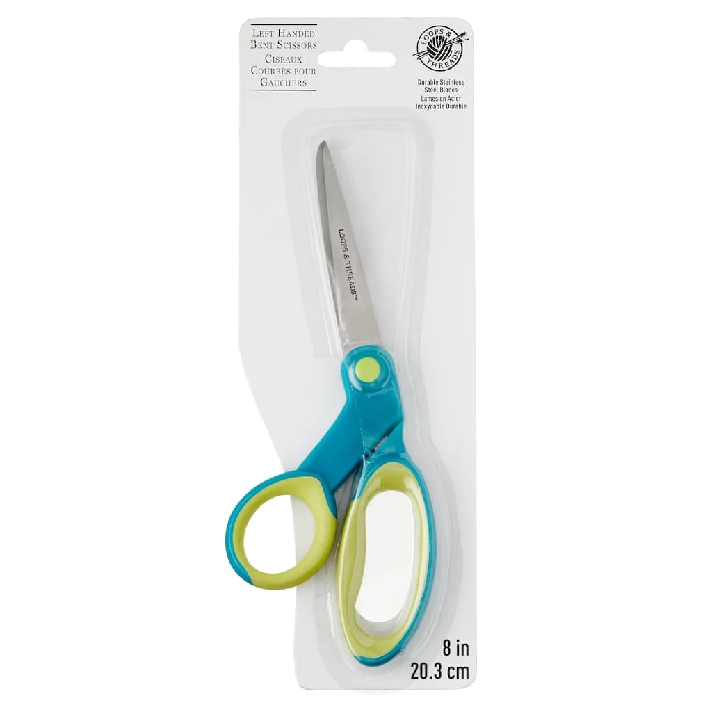 Discount π Left-Handed Bent Scissors by Loops & Threads™ π - Image 3