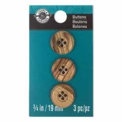 Best deal ⭐ Small 4-Hole Wood Buttons By Loops and Threads® by Loops & Threads 🛒