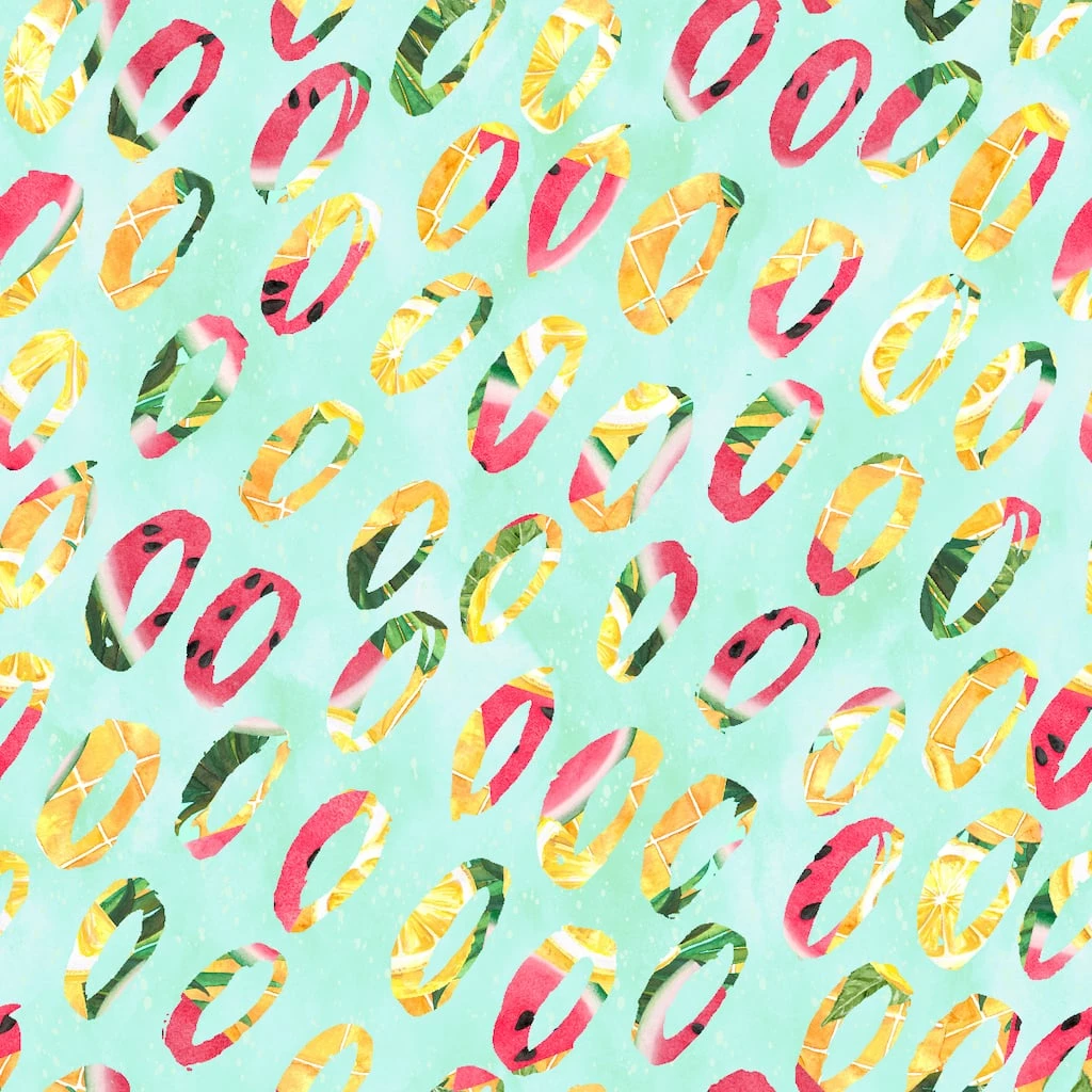 Best reviews of π Fruit Printed Fabric Bundle by Loops & Threads® π - Image 5