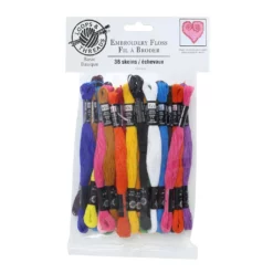 Outlet π 12 Packs: 36 ct. (432 total) Basic Color Embroidery Floss by Loops & Threads® β€οΈ