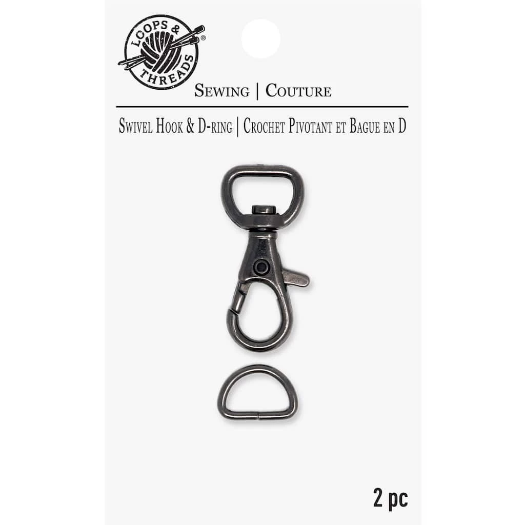 Flash Sale β Swivel Hook & D-Ring By Loops & Threads® π