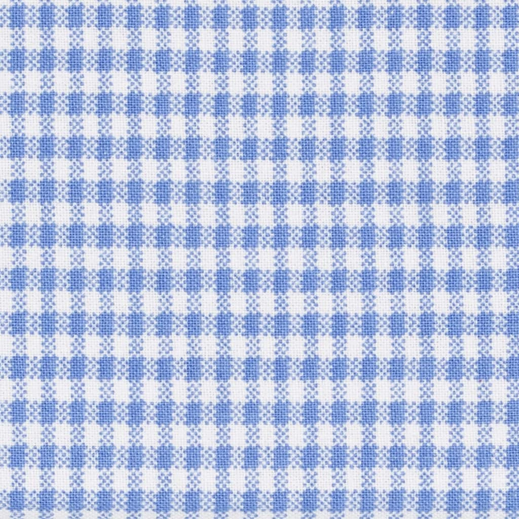 Hot Sale π₯ Blue & White Plaid Cotton Fabric by Loops & Threads™ π - Image 4
