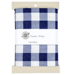 Best Sale β¨ Navy & White Buffalo Check Cotton Fabric Bundle by Loops & Threads™ π