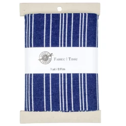 Best Sale βοΈ Navy & White Striped Cotton Fabric Bundle by Loops & Threads™ π