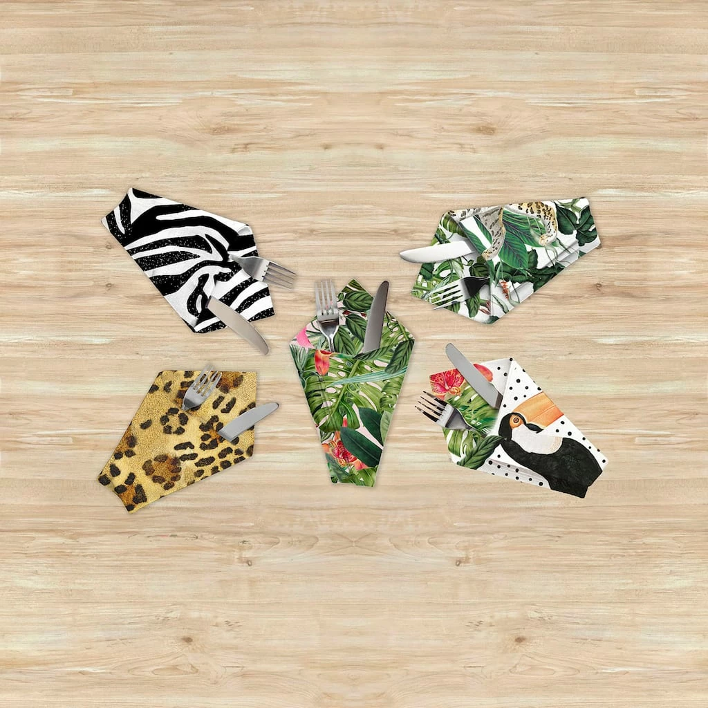 Flash Sale π Jungle Cotton Fabric Bundle by Loops & Threads™ β€οΈ - Image 3