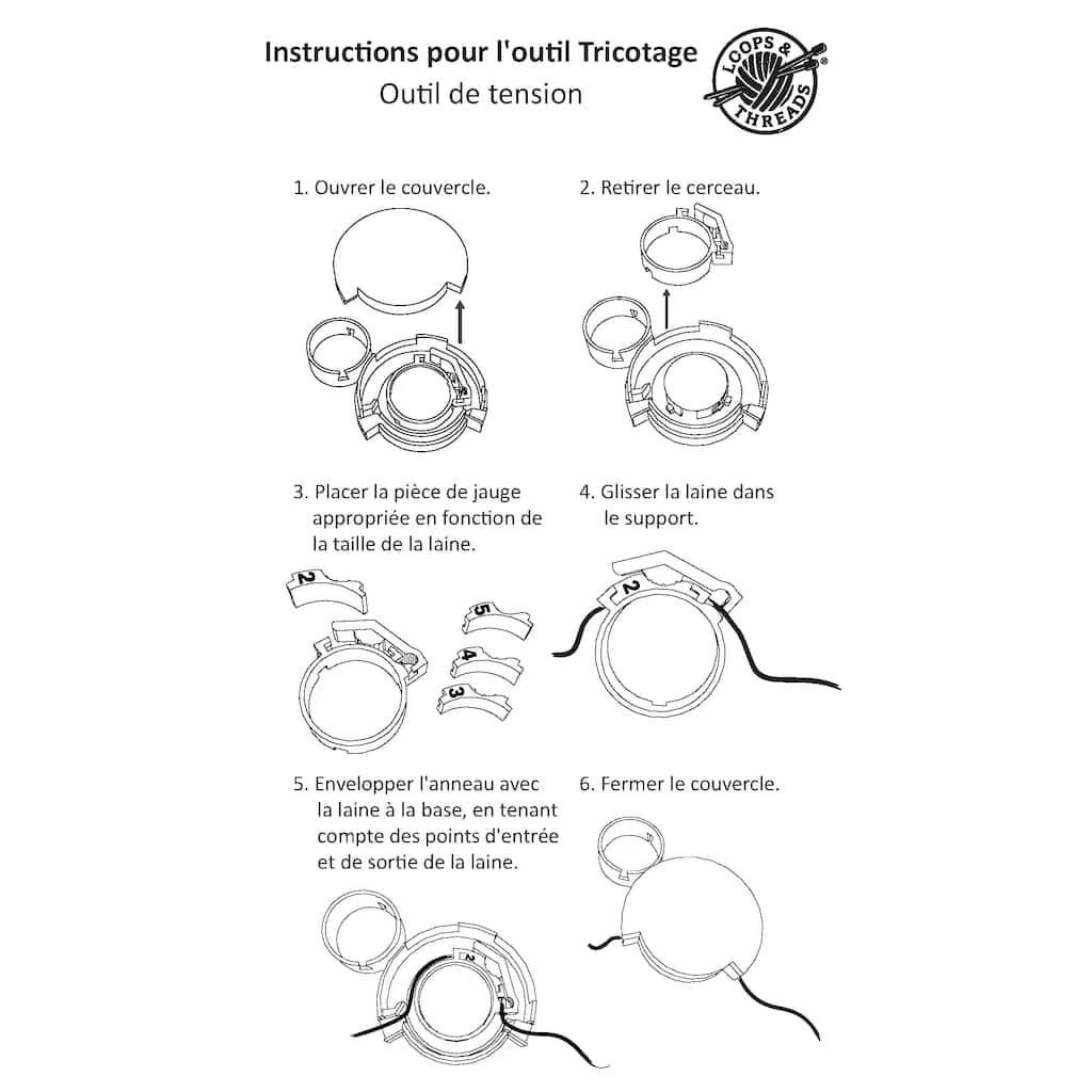 Hot Sale π Knitten™ Knit Tension Tool by Loops & Threads® β - Image 4