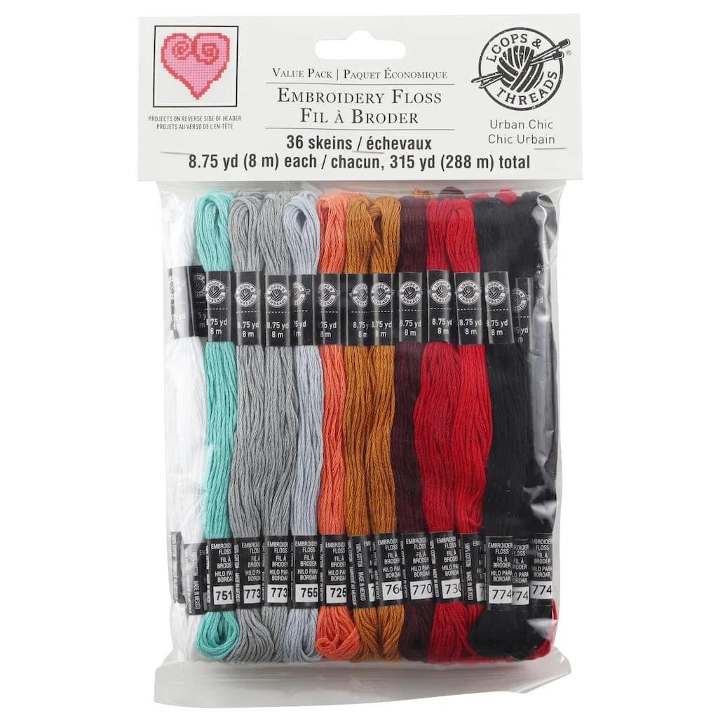 Best reviews of π Urban Chic Embroidery Floss by Loops & Threads®, 36ct. π₯ - Image 2