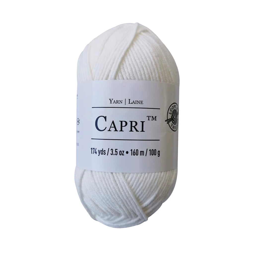 Budget 𧨠Capri™ Solid Yarn by Loops & Threads® π―