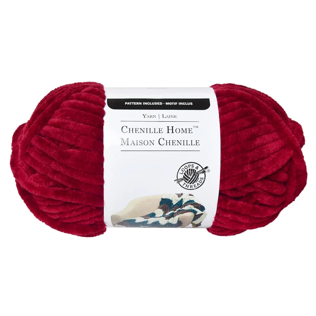 Coupon ❤️ Chenille Home™ Yarn by Loops & Threads® 🧨