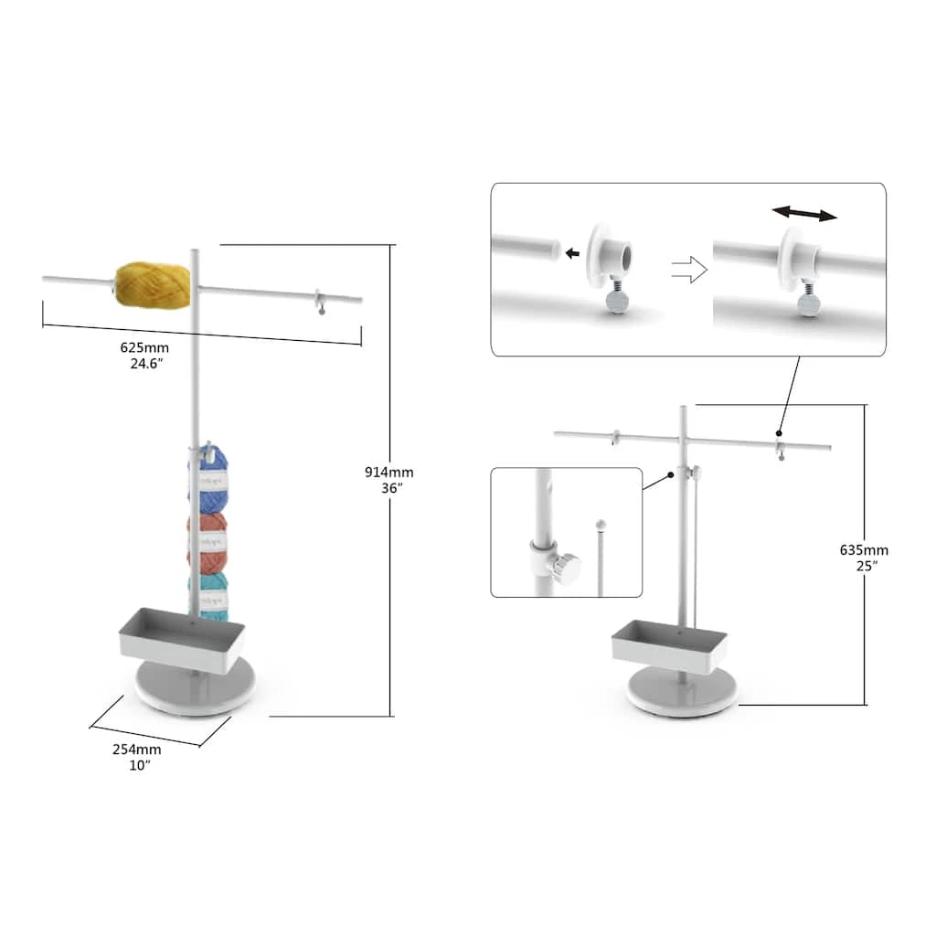 Promo βοΈ Standing Yarn Roller by Loops & Threads® π - Image 3