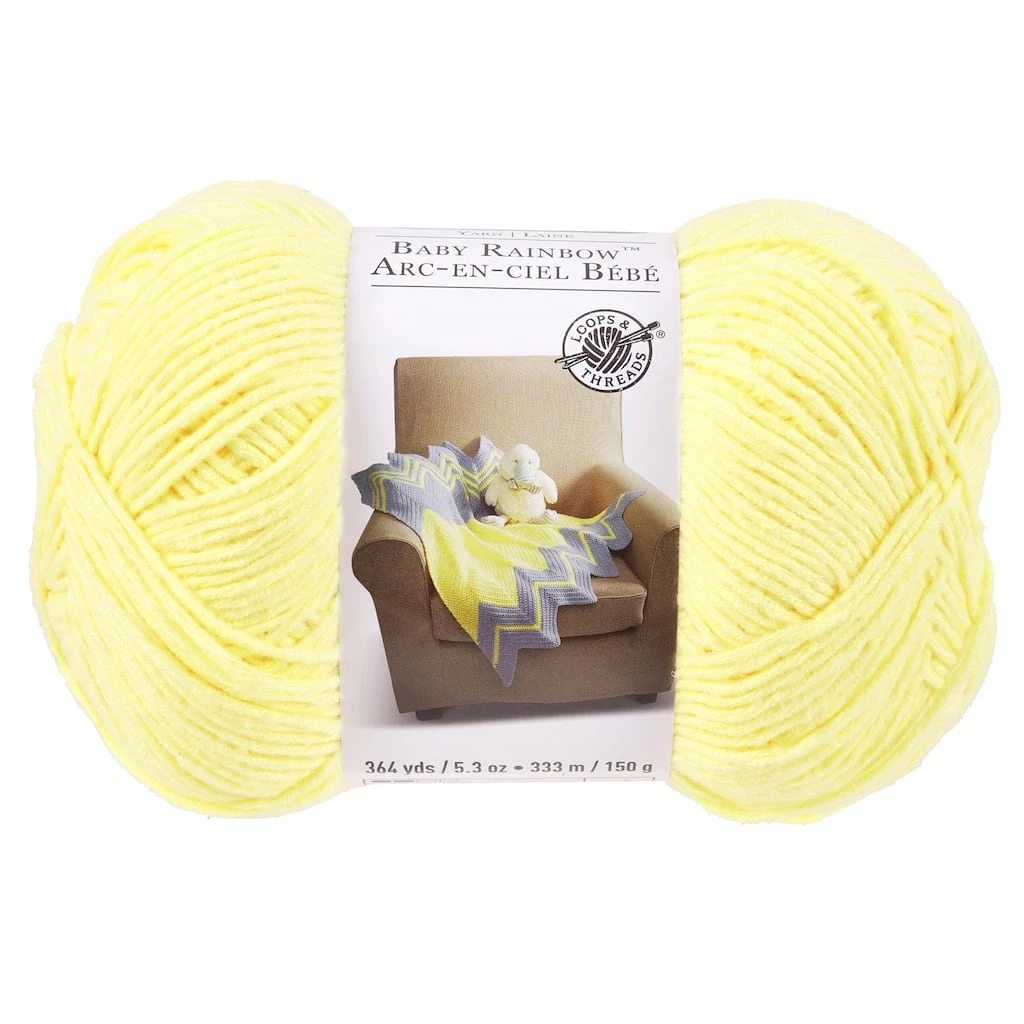 Best Sale π Baby Rainbow™ Yarn by Loops & Threads® π
