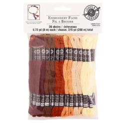 Deals 🥰 12 Packs: 36 ct. (432 total) Shades of Us Embroidery Floss by Loops & Threads® 😀