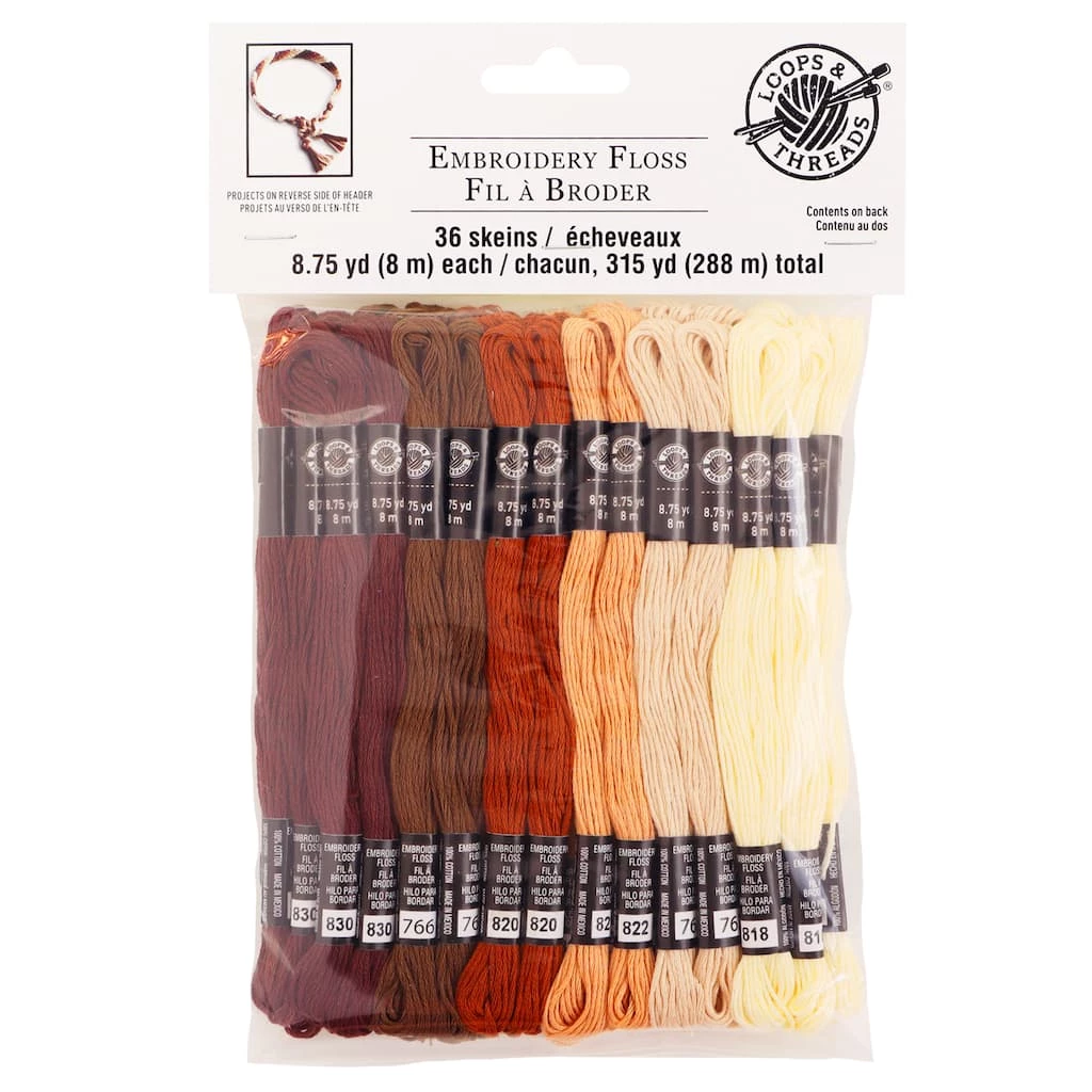 Flash Sale β Embroidery Floss by Loops & Threads®, 36ct. π