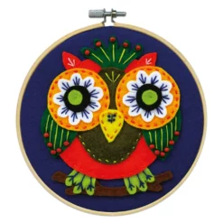 Flash Sale 🔥 Owl Felt Applique Kit by Loops & Threads® 🔥