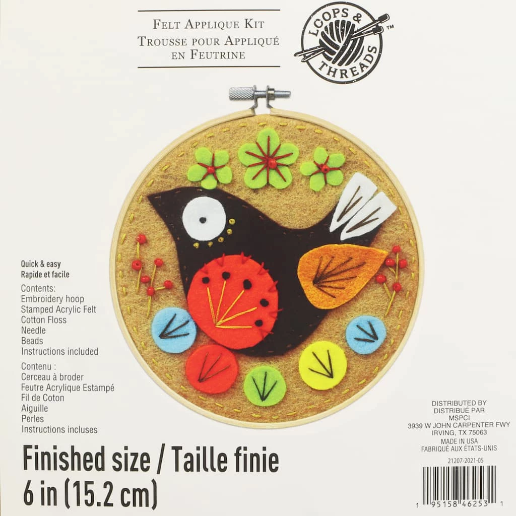 Cheap π Birds Felt Applique Kit by Loops & Threads® π - Image 3