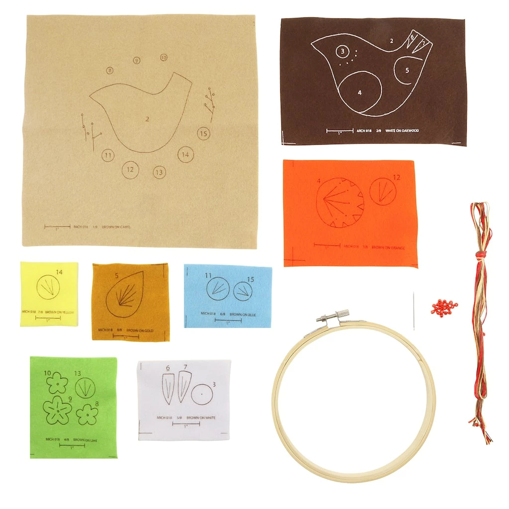 Cheap π Birds Felt Applique Kit by Loops & Threads® π - Image 4