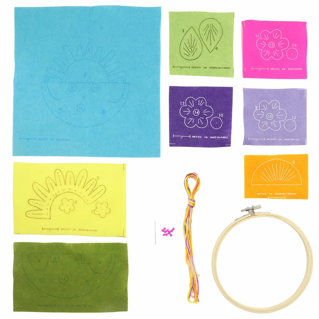 Cheapest π€© Sunrise Felt Applique Kit by Loops & Threads® π - Image 3