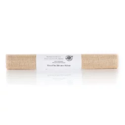 Deals 🧨 Natural Laminated Burlap Fabric Roll by Loops & Threads® 😍