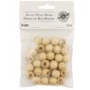 Buy 🌟 12 Packs: 28 ct. (336 total) Natural Wood Round Beads, 16mm by Loops & Threads® 💯