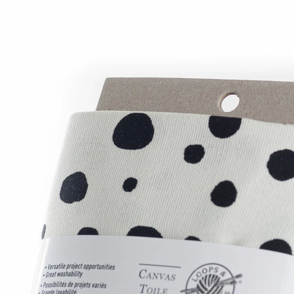 Buy π Polka Dot Canvas Fabric Bundle by Loops & Threads® π - Image 4