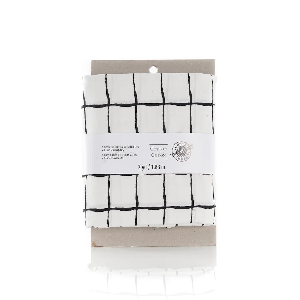 New π₯ Paint Plaid Print Cotton Fabric Bundle by Loops & Threads® π