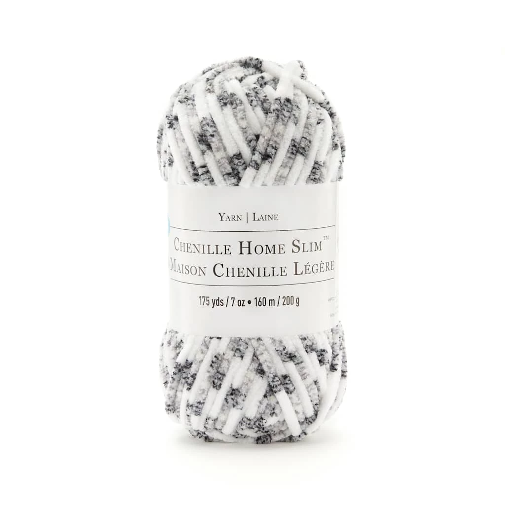 Promo π Chenille Home Slim™ Prints Yarn by Loops & Threads™ π