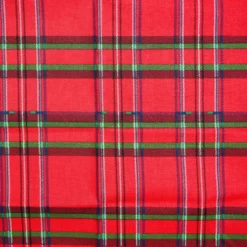 Outlet π₯ Red Plaid Cotton Fabric by Loops & Threads® π
