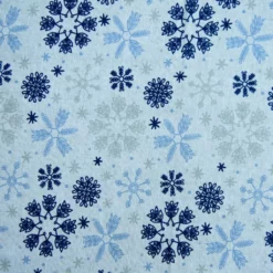 Deals π Blue Snowflake Cotton Fabric by Loops & Threads® β€οΈ