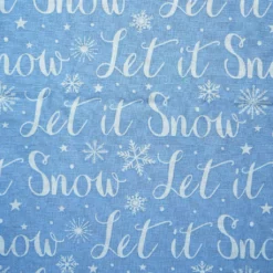Promo π Let It Snow Cotton Fabric by Loops & Threads® β€οΈ
