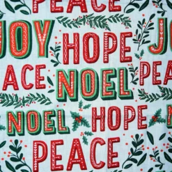 Promo π Peace, Hope & Noel Cotton Fabric by Loops & Threads® π§¨