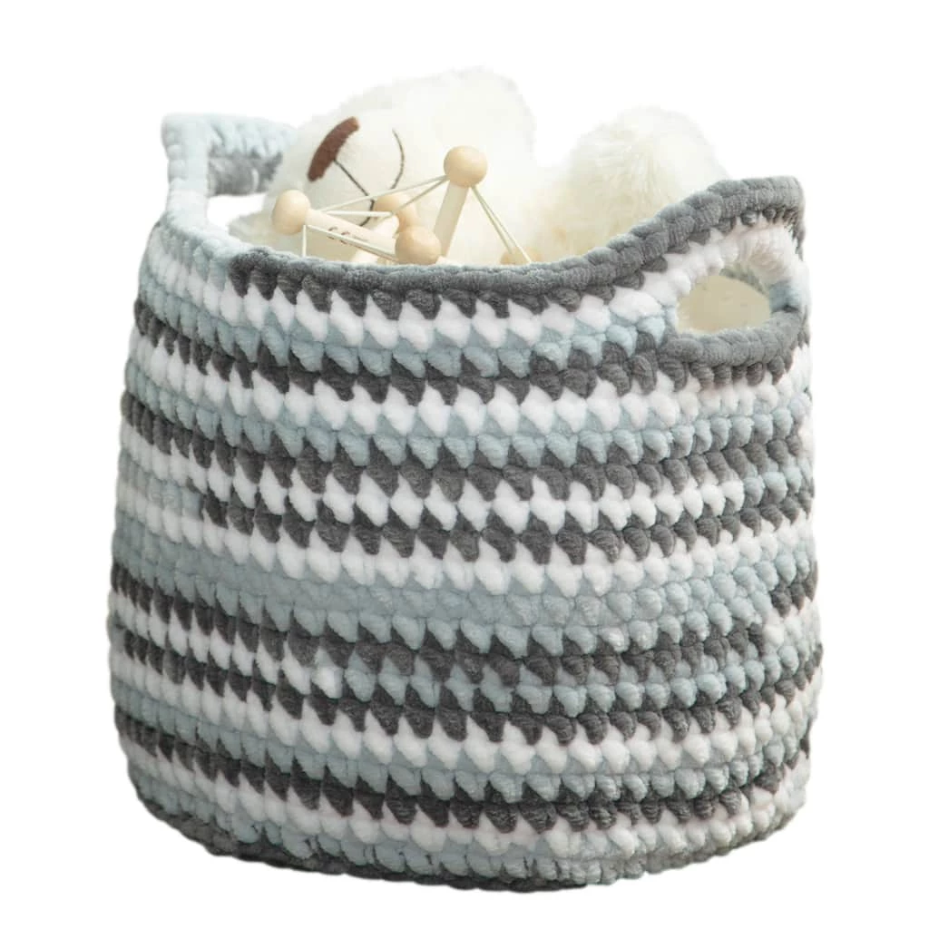 New β¨ 18 Pack: Sweet Snuggles™ Stripes Yarn by Loops & Threads® π - Image 3