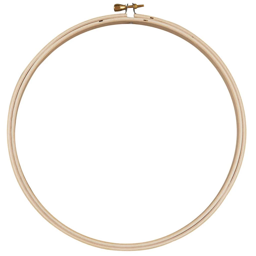 Brand new π 18 Pack: Wooden Embroidery Hoop by Loops & Threads™ π