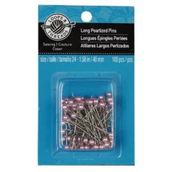 Brand new 👏 12 Packs: 100 ct. (1,200 total) Long Pearlized Pins by Loops & Threads™ ✔️