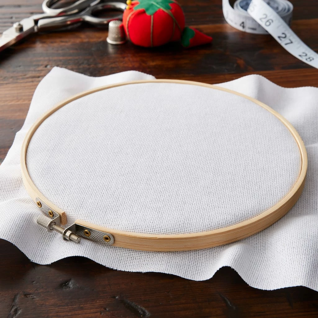 Discount β¨ 30 Pack: 7" Wooden Embroidery Hoop by Loops & Threads™ π - Image 2