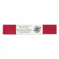 Outlet π€© 12 Pack: 1" Red Knit Elastic by Loops & Threads™ π