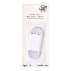Best Pirce π 12 Pack: 1/4" White Knit Elastic by Loops & Threads™ β