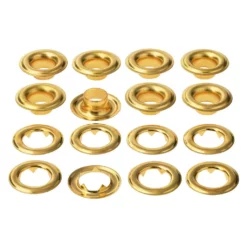 Wholesale 🔥 12 Packs: 8 ct. (96 total) 7/16" Gold Eyelets by Loops & Threads™ 😍