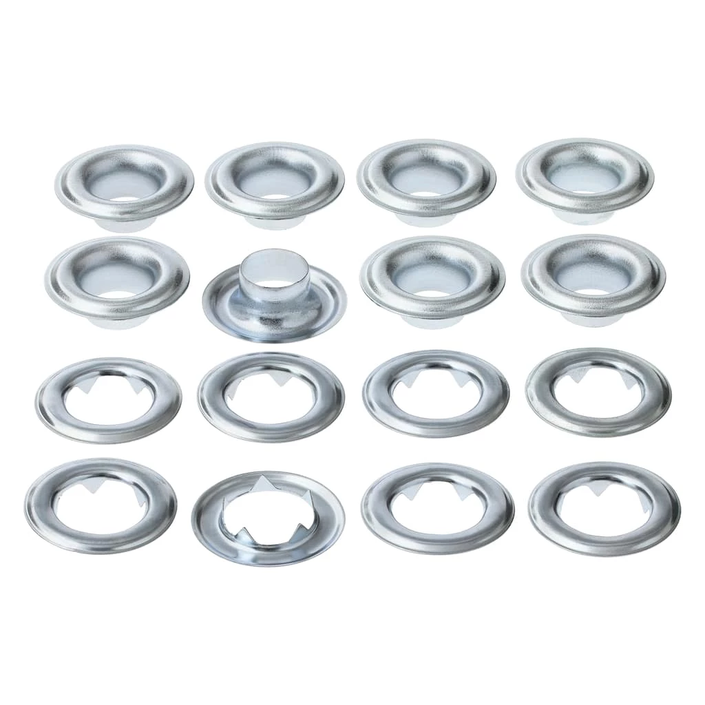 Wholesale β 12 Packs: 8 ct. (96 total) 7/16" Silver Eyelets by Loops & Threads™ π