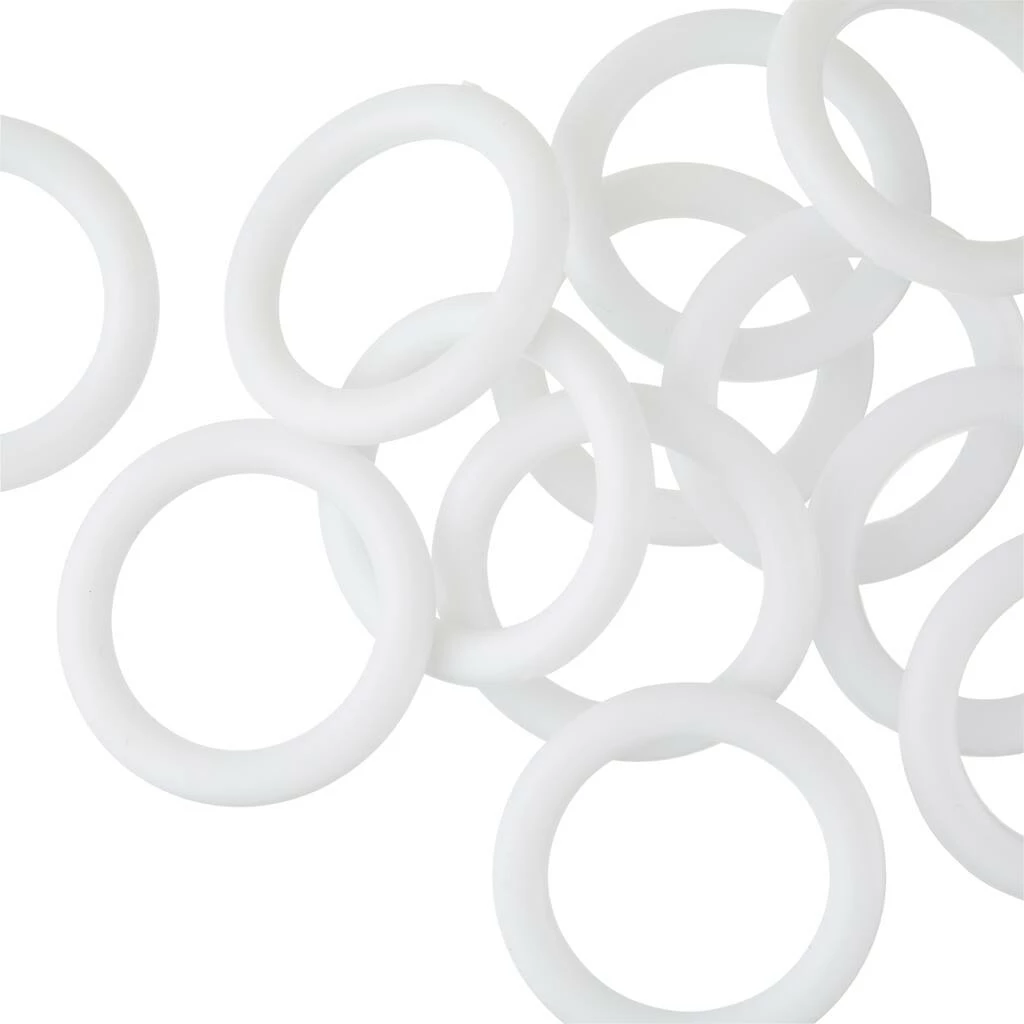 Budget π₯° 12 Packs: 14 ct. (168 total) Plastic Rings by Loops & Threads™ π - Image 3