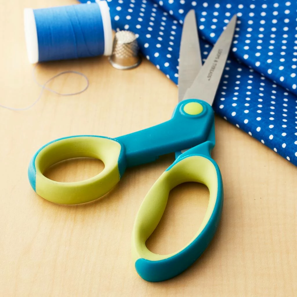 Outlet π 12 Pack: Left-Handed Bent Scissors by Loops & Threads™ π - Image 2